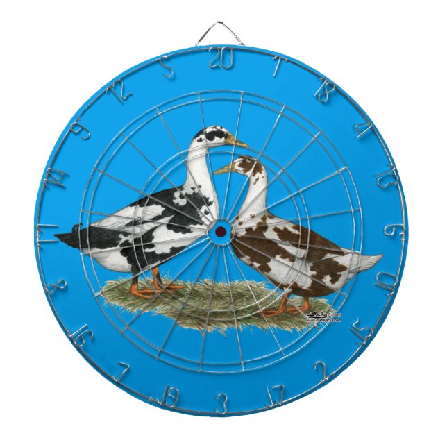 Ducks Ancona Pair Dartboard (Front)