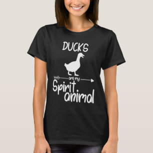 Ducks Are My Spirit Animal  For Men Women Bird Dip T-Shirt