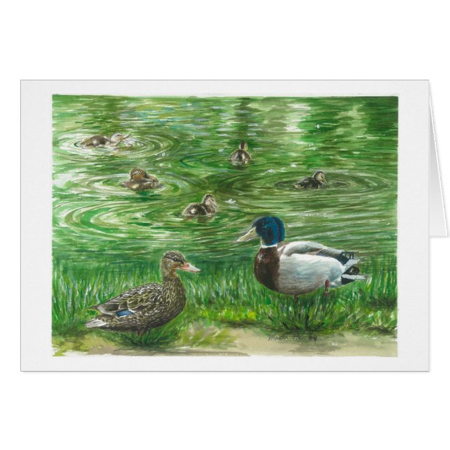 Ducks at Glendoveer pond (Front Horizontal)