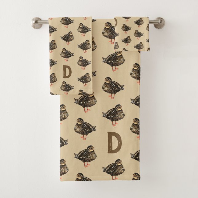Ducks Bath Towel Set (Insitu)
