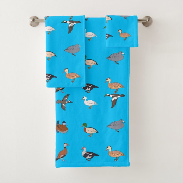 Ducks Bath Towel Set (Insitu)