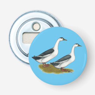 Ducks: Blue Magpies Bottle Opener