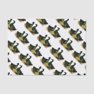 Ducks: Cayuga Pair Tissue Paper