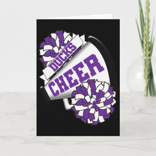 Ducks Cheer Ck To School Cheerleading Spirit P Card