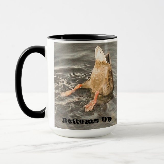 Ducks Feeding Mug (Left)