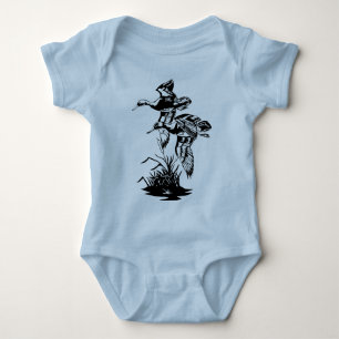 DUCKS FLYING BABY BODYSUIT
