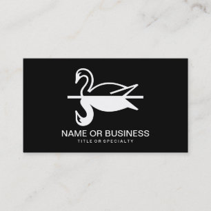 ducks icon business card