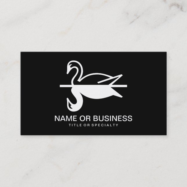 ducks icon business card (Front)