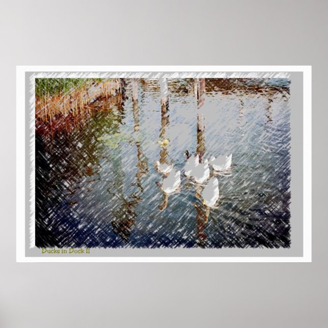 Ducks in Dock ll Poster (Front)