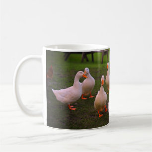 Ducks in the Park Funny We're all Quackers Coffee Mug