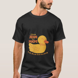 Ducks Lover Christian Religion Faith Jesus Catholi T-Shirt