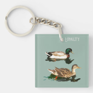 Ducks. Loyalty Key Ring