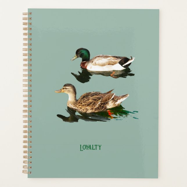 Ducks mallards planner (Front)
