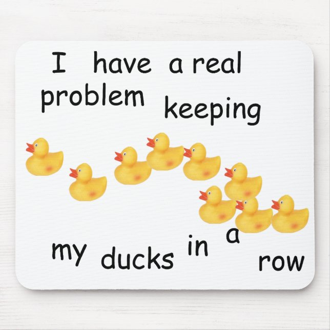 Ducks Mousepad (Front)