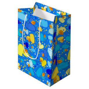 Ducks-n-Dots-Style-3-Blue 3-GIFT BAG M