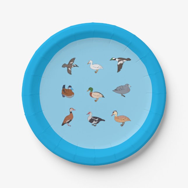 Ducks Paper Plates (Front)