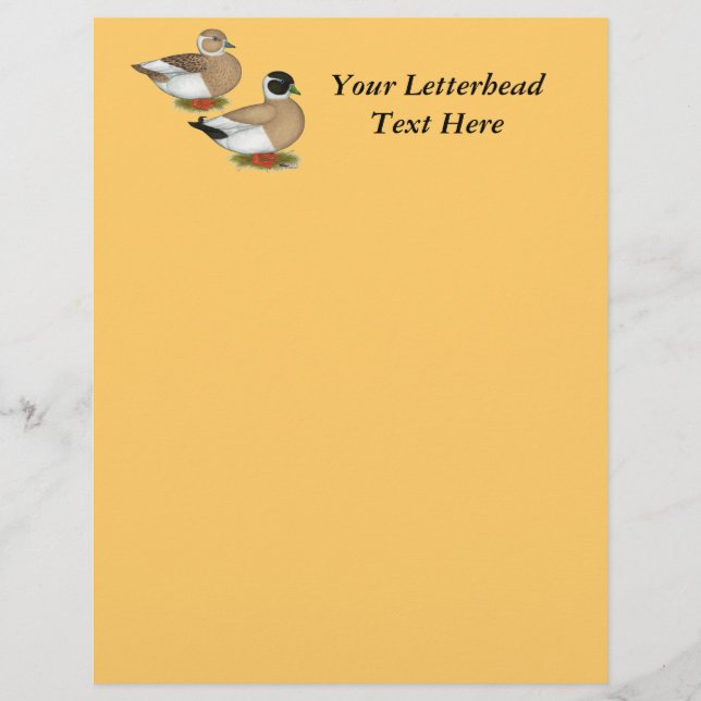Ducks:  Penciled Calls (Front)