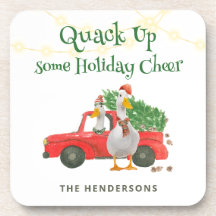 Ducks Quack Up Some Holiday Cheer