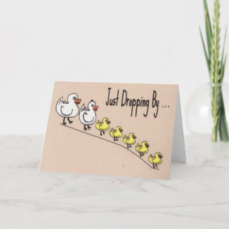 Ducks Thinking of You Card