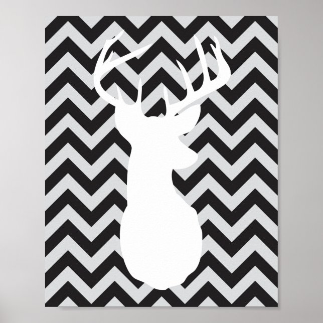 Ducks, Trucks, and Bucks Chevron Print Set (Front)