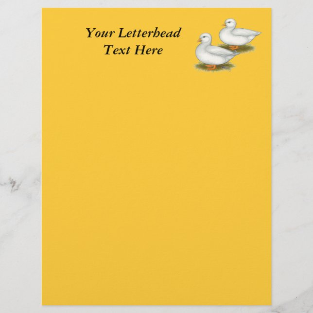 Ducks:  White Calls (Front)