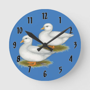 Ducks: White Calls Round Clock