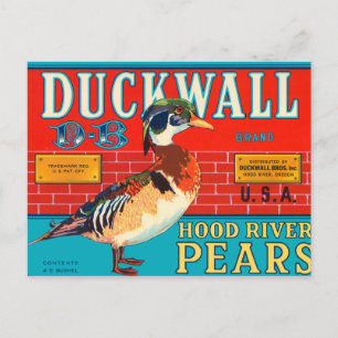 Duckwall Brand Postcard