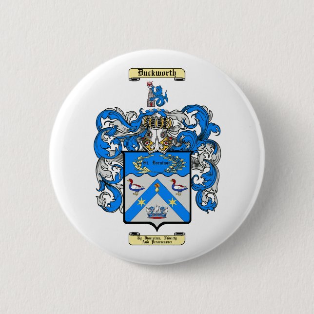 Duckworth 6 Cm Round Badge (Front)