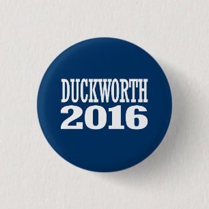 Duckworth - Tammy Duckworth 2016 3 Cm Round Badge