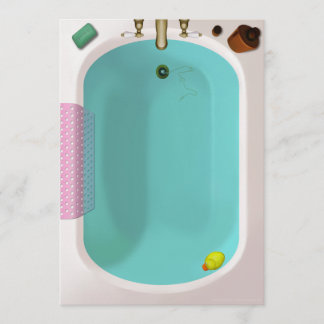 Ducky Baby Shower Invitations