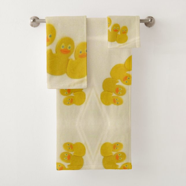 DUCKY bath towel set | m3galleryStudio  (Insitu)