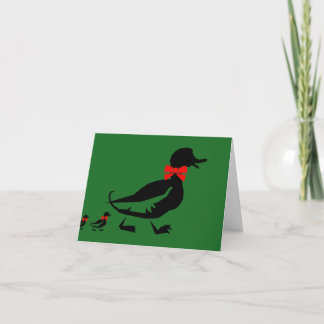 Ducky Christmas Card