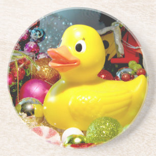 Ducky Christmas I Coaster