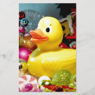 Ducky Christmas I Stationery