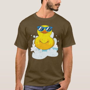 Ducky Cool Duckling Funny Bath Toy Rubber Duck T-Shirt