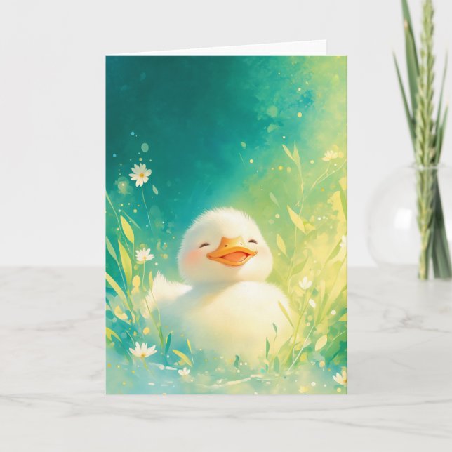 Ducky Days of Joy Card (Front)