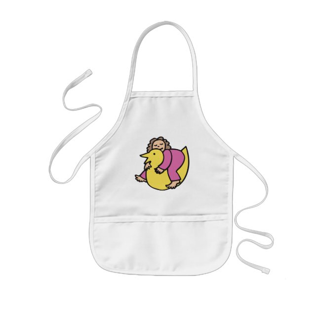 Ducky Dreams Kids Apron (Front)