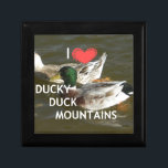 Ducky duck mountains. gift box<br><div class="desc">I love ducks and specially Ducks on mountains. Don't worry these ducks are in the water heading for their normal breakfast in the lower side of the lake. I guess some leftover rotten meadows will be there Whats so special about ducks, there are beautiful ducks, dangerous ducks, noisy ducks and...</div>