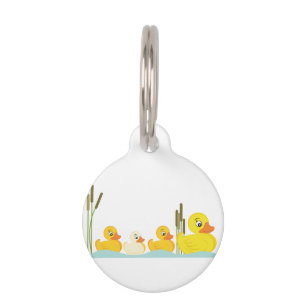 Ducky Family Pet Tag