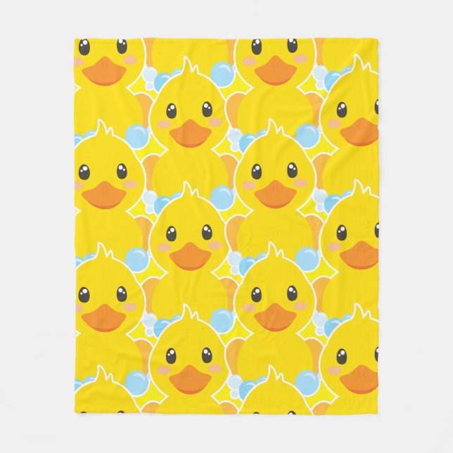 Ducky Fleece Blanket (Front)