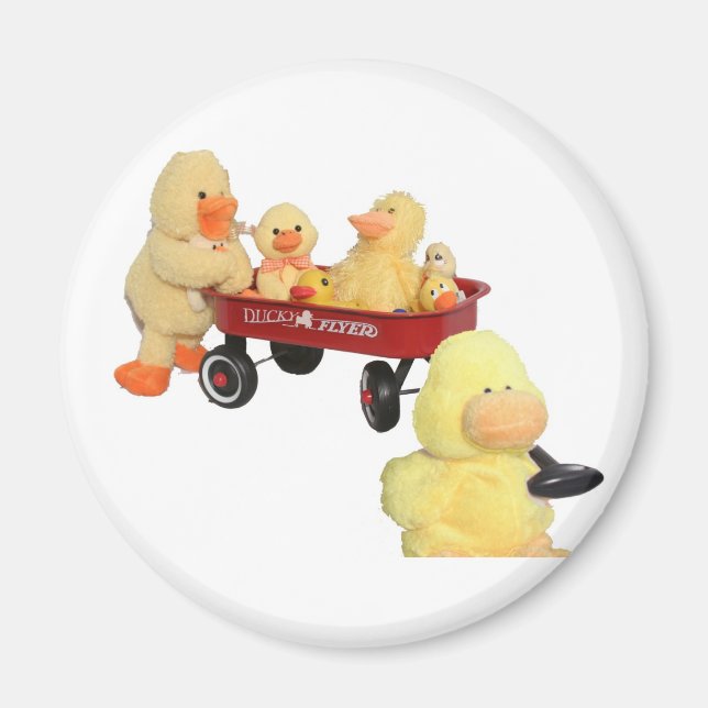 Ducky Flyer Magnet (Front)