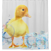 DUCKY m3galleryStudio shower curtain