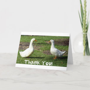 Ducky Thank You Card