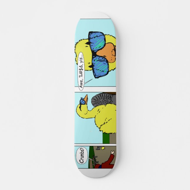 Ducky the Destroyer Skateboard (Front)