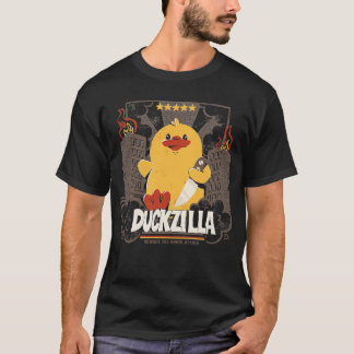 Duckzilla Funny Duck Attack by Tobe Fonseca T-Shirt