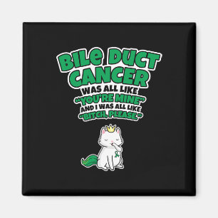 Duct Cancer Survivor - Bile Duct Cancer Awareness Magnet