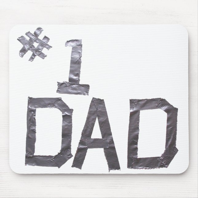 Duct Tape-#1 Dad Mouse Pad (Front)