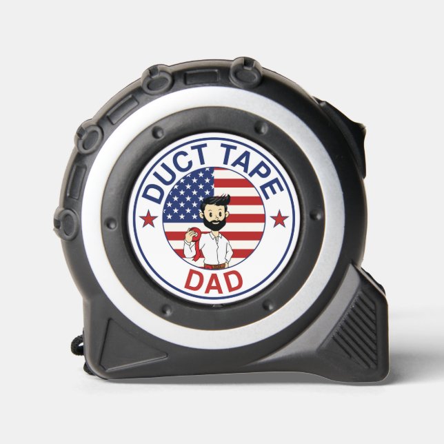 Duct Tape Dad - Tape Measure 1 (Front)