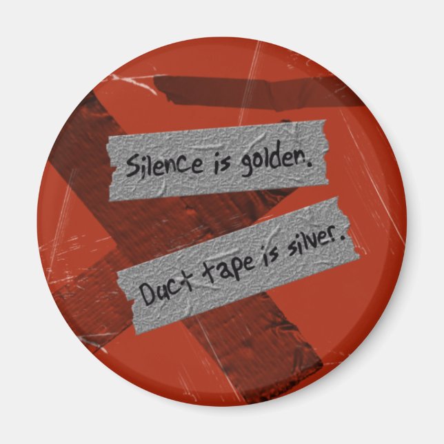 Duct Tape Magnet (Front)