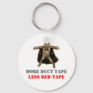 Duct Tape Man Key Ring